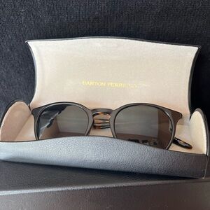 Barton Perreira Black Tortoise Princeton polarized Sunglasses BAT/VGY